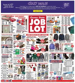 Weekly ad Ocean State Job Lot 10/06/2022-10/12/2022