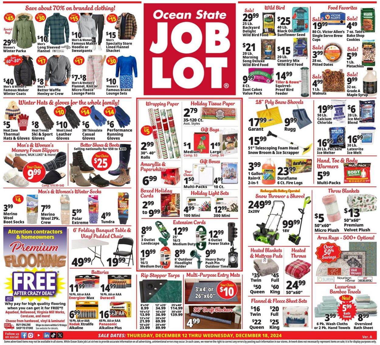 Weekly ad Ocean State Job Lot 12/12/2024 - 12/18/2024