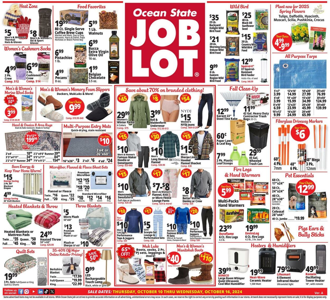 Weekly ad Ocean State Job Lot 10/10/2024 - 10/16/2024