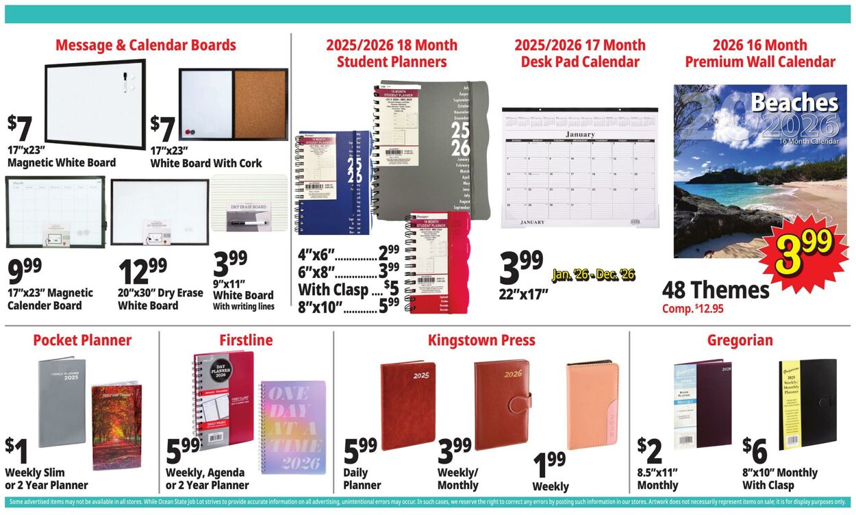 Weekly ad Ocean State Job Lot 09/25/2025 - 10/01/2025
