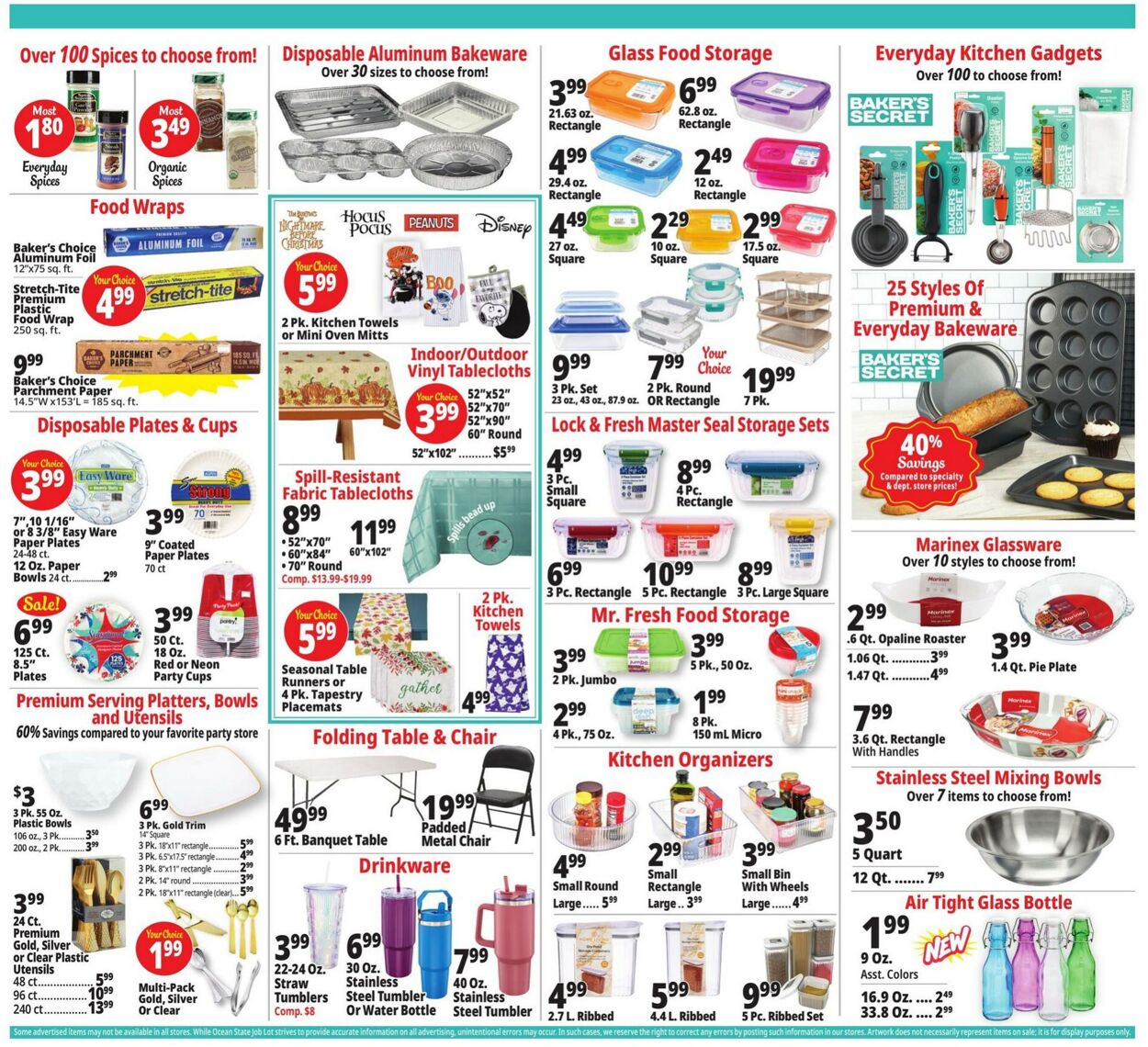 Weekly ad Ocean State Job Lot 09/25/2025 - 10/01/2025