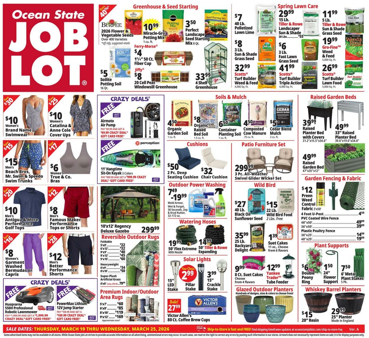 Weekly ad Ocean State Job Lot 03/19/2026 - 03/25/2026