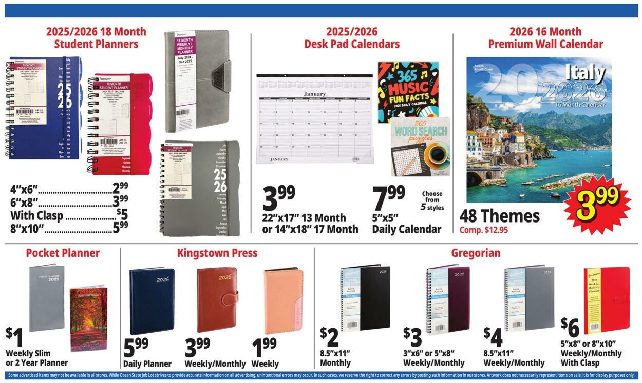 Weekly ad Ocean State Job Lot 12/04/2025 - 12/10/2025