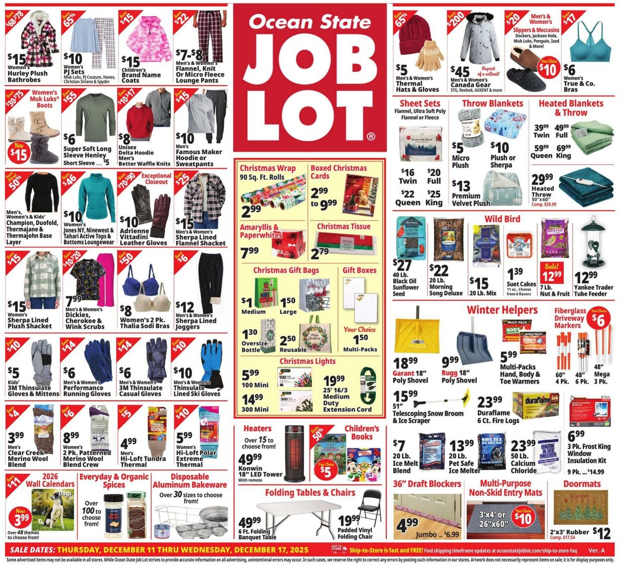 Weekly ad Ocean State Job Lot 12/11/2025 - 12/17/2025