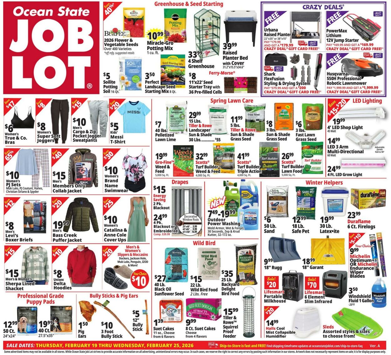 Weekly ad Ocean State Job Lot 02/19/2026 - 02/25/2026