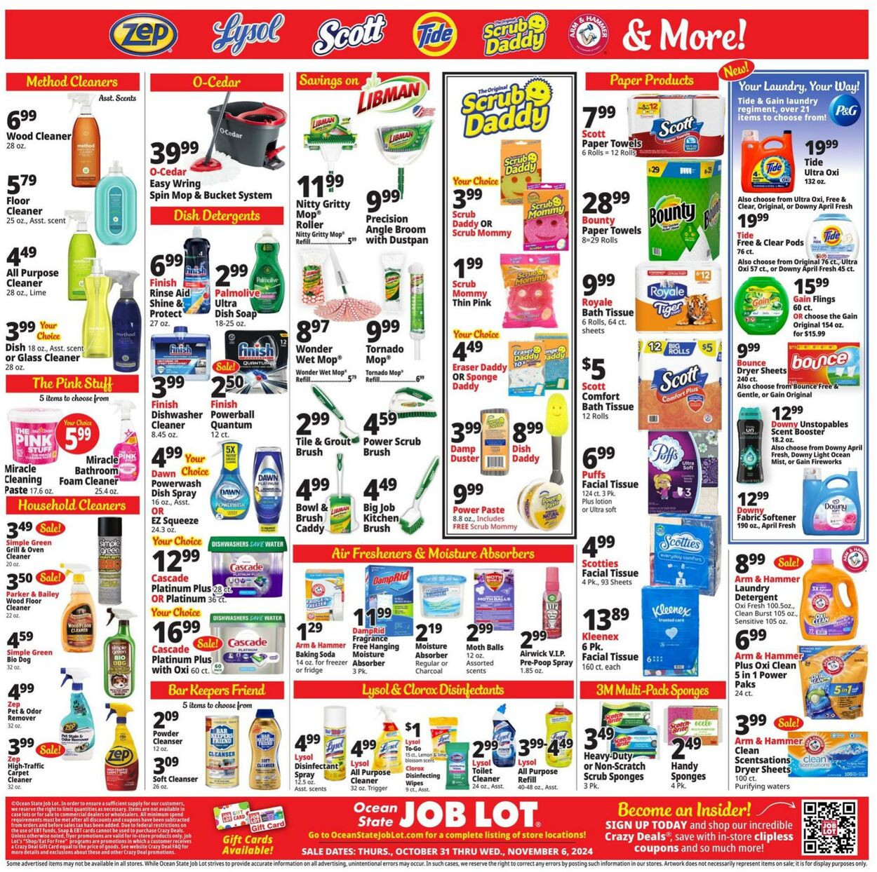 Weekly ad Ocean State Job Lot 10/31/2024 - 11/06/2024