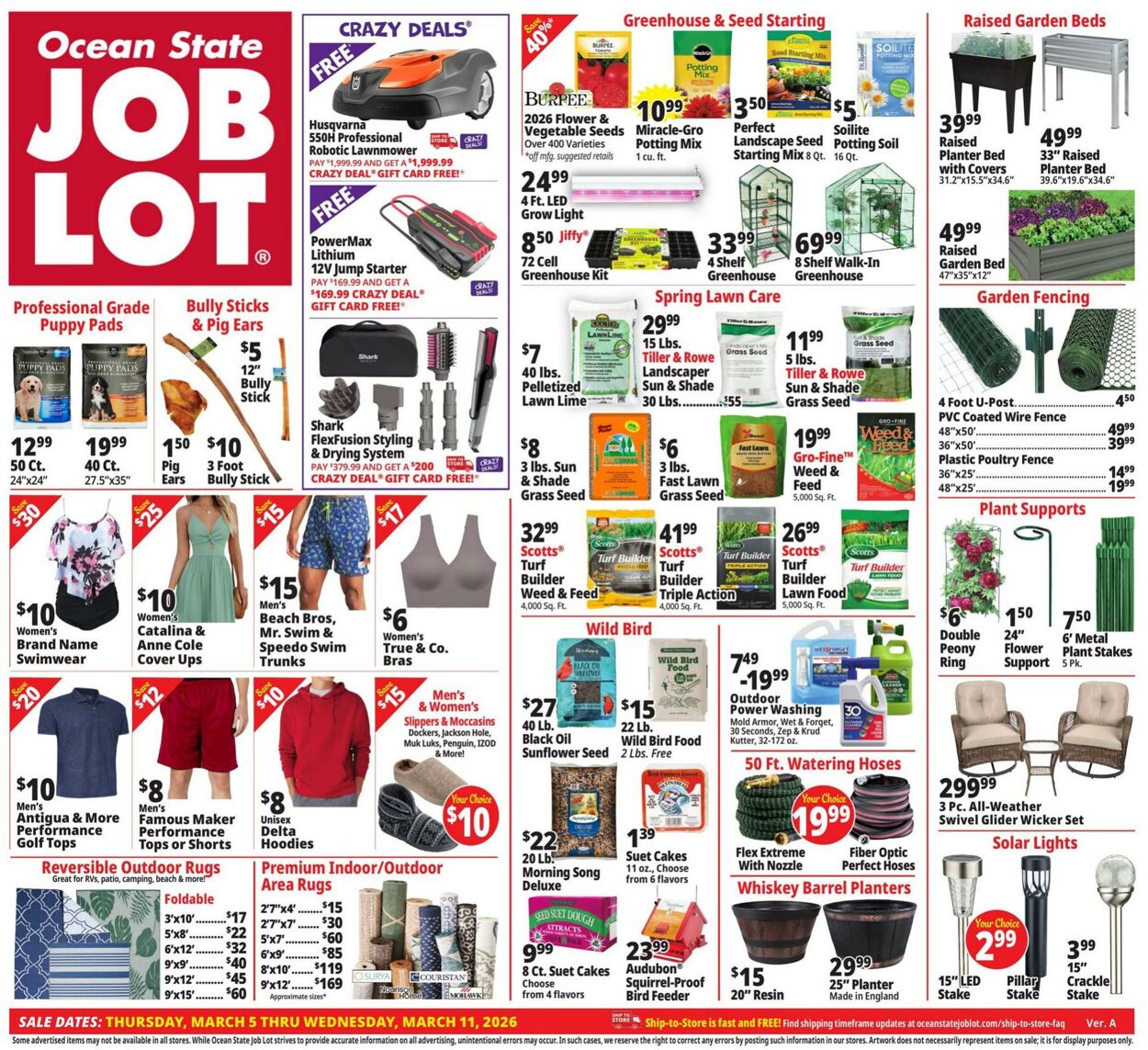 Weekly ad Ocean State Job Lot 03/05/2026 - 03/11/2026