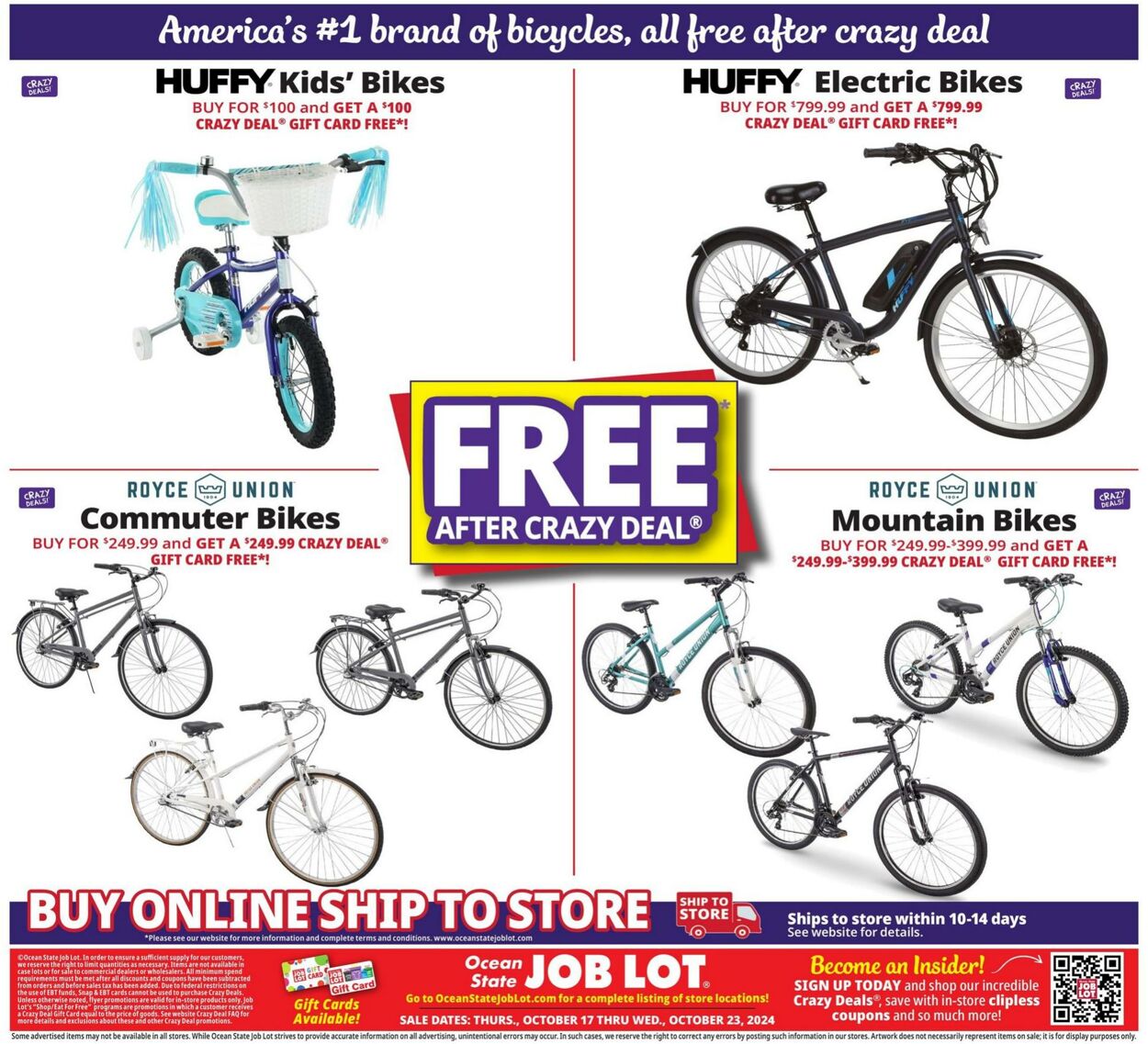 Weekly ad Ocean State Job Lot 10/17/2024 - 10/23/2024