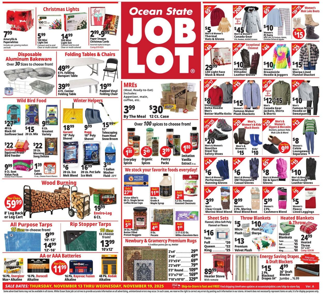 Weekly ad Ocean State Job Lot 11/13/2025 - 11/19/2025