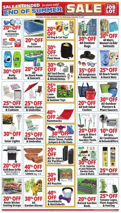 Weekly ad Ocean State Job Lot 09/04/2025 - 09/10/2025