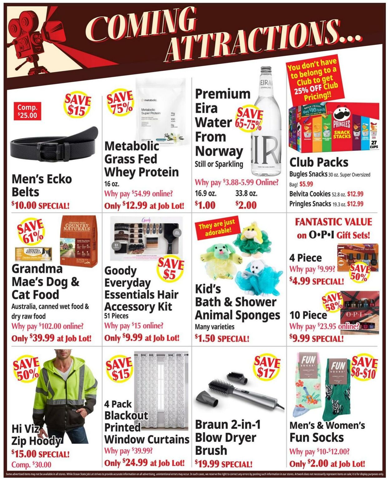 Weekly ad Ocean State Job Lot 10/09/2025 - 10/15/2025