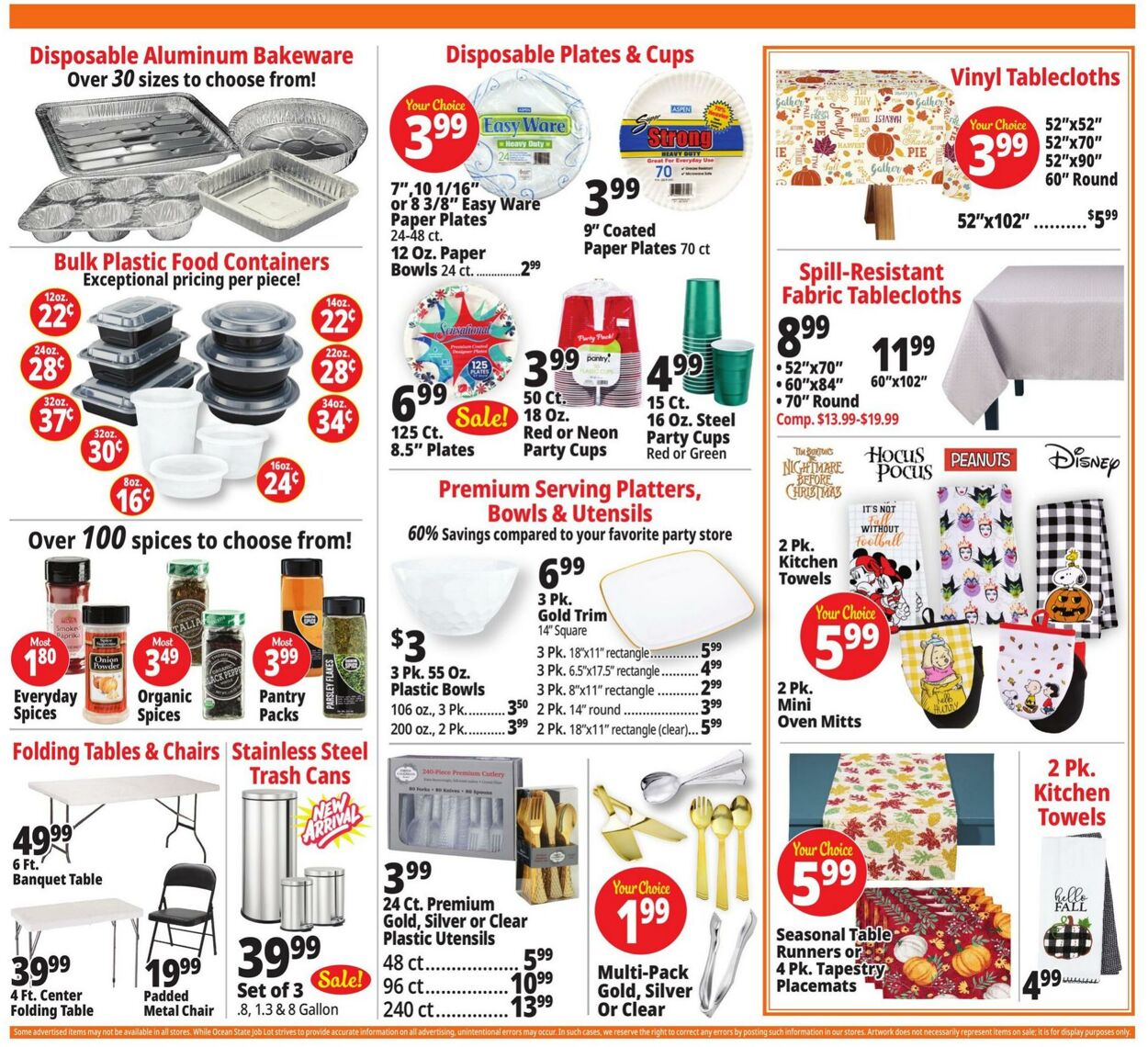 Weekly ad Ocean State Job Lot 10/09/2025 - 10/15/2025