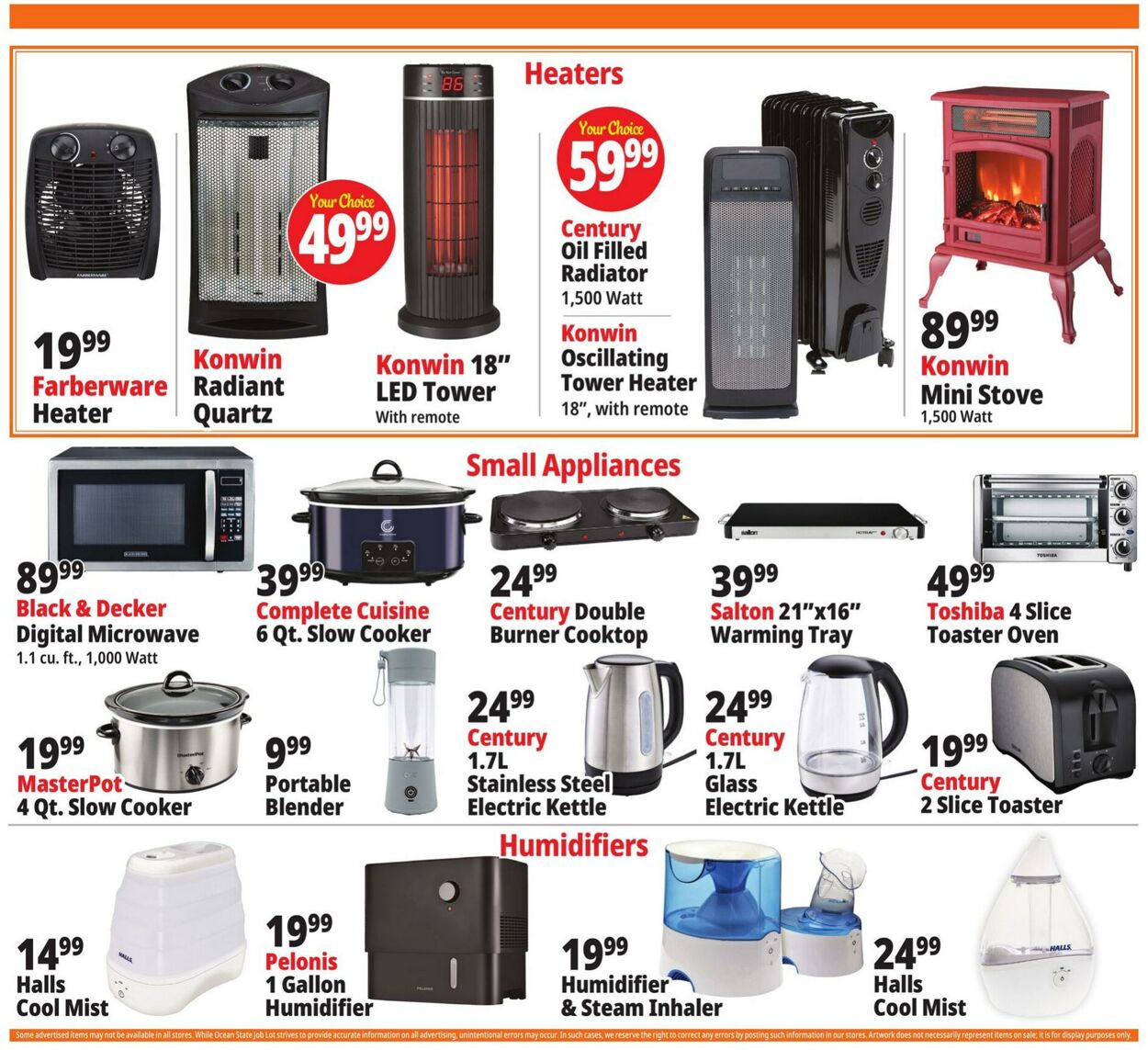 Weekly ad Ocean State Job Lot 10/09/2025 - 10/15/2025