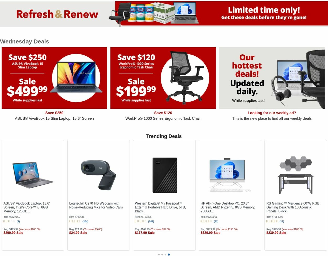 Weekly ad Office Depot 02/01/2023 - 02/02/2023