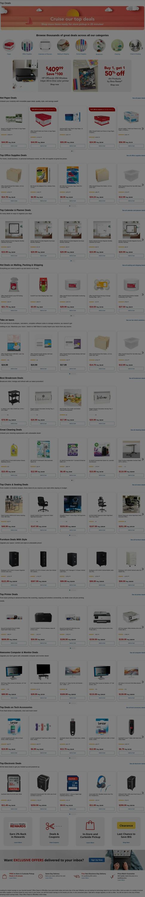 Weekly ad Office Depot 06/01/2025 - 06/02/2025