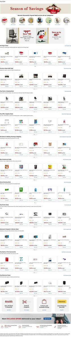 Weekly ad Office Depot 12/17/2025 - 12/18/2025
