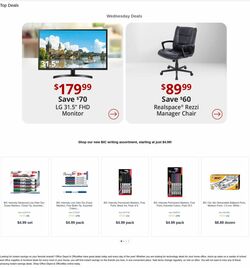 Weekly ad Office Depot 05/05/2024 - 05/06/2024