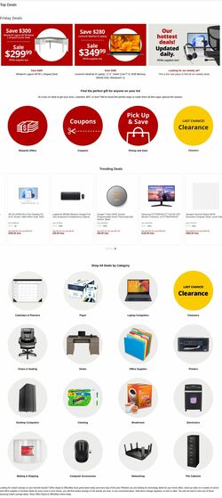 Weekly ad Office Depot 11/03/2023 - 11/04/2023