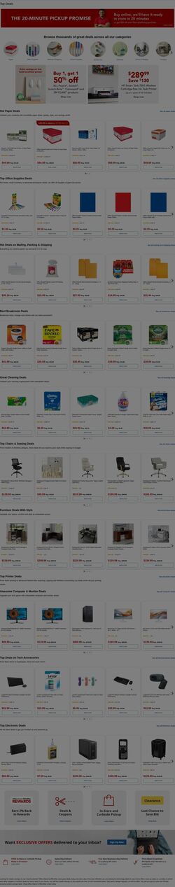 Weekly ad Office Depot 08/04/2025 - 08/05/2025
