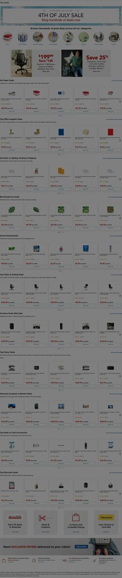 Weekly ad Office Depot 07/02/2025 - 07/03/2025