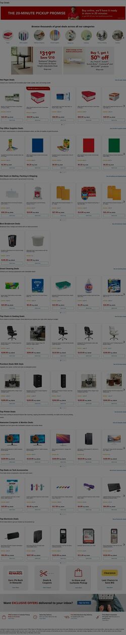 Weekly ad Office Depot 08/20/2025 - 08/21/2025