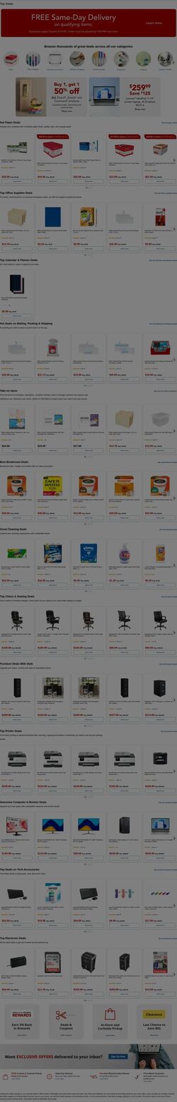 Weekly ad Office Depot 06/16/2025 - 06/17/2025