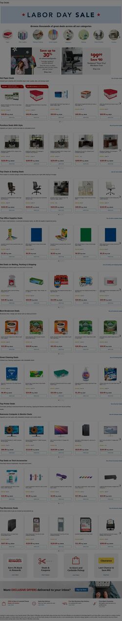 Weekly ad Office Depot 08/28/2025 - 08/29/2025