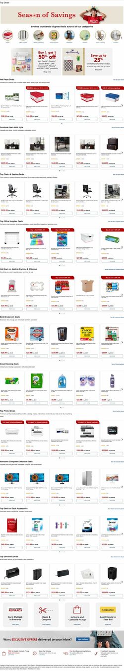 Weekly ad Office Depot 12/15/2025 - 12/16/2025