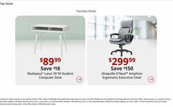 Weekly ad Office Depot 08/09/2022 - 08/10/2022