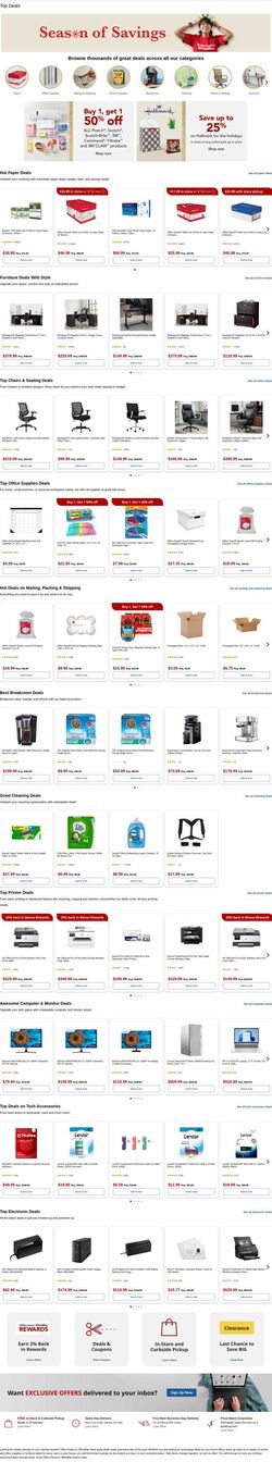 Weekly ad Office Depot 12/22/2025 - 12/23/2025