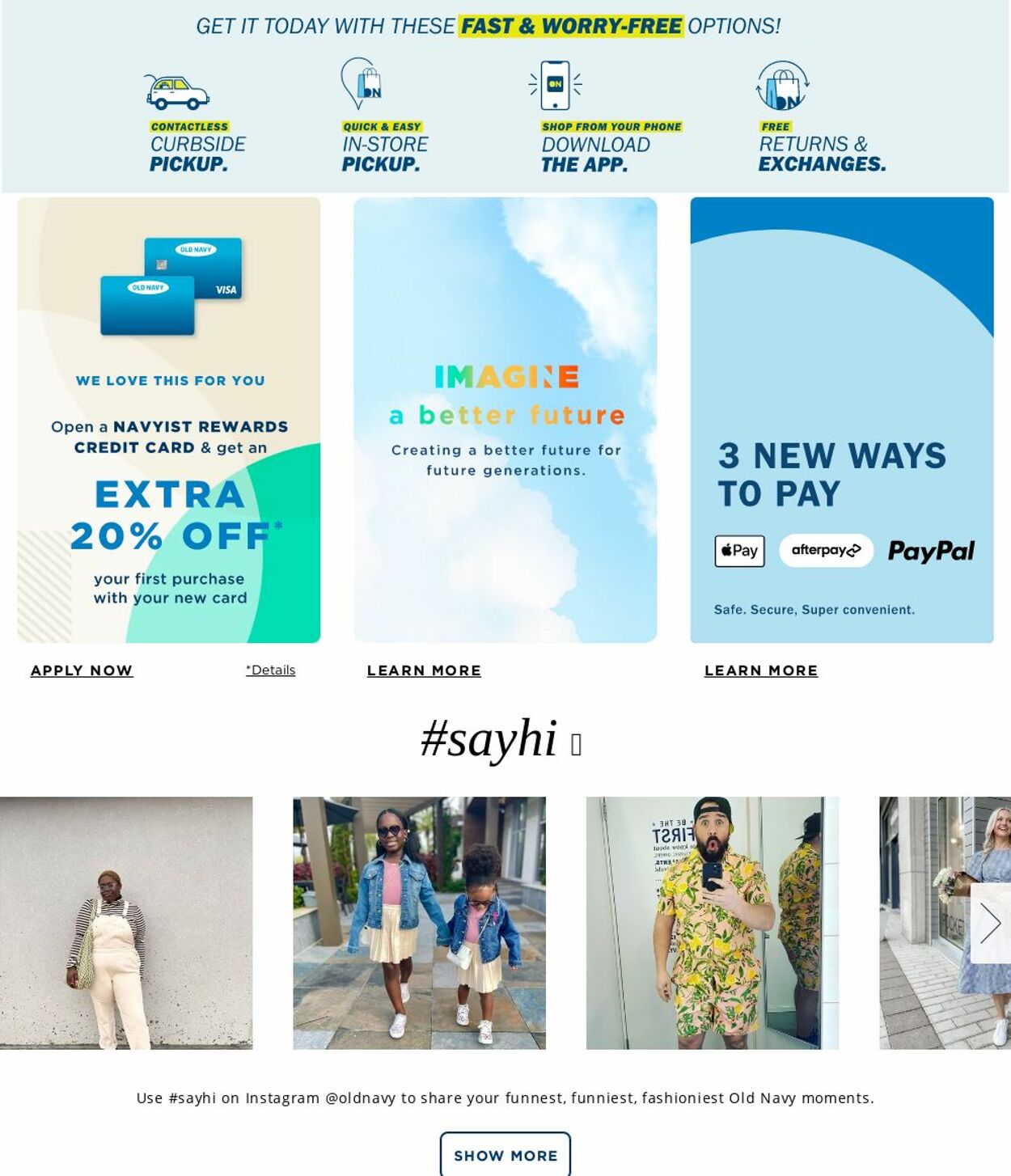 Weekly ad Old Navy 04/01/2022 - 04/16/2022