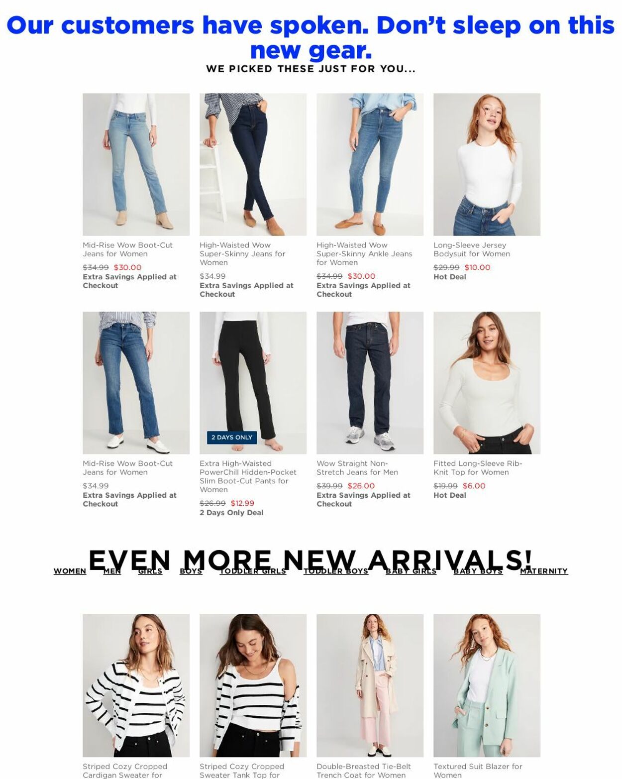 Weekly ad Old Navy 01/01/2023 - 01/16/2023
