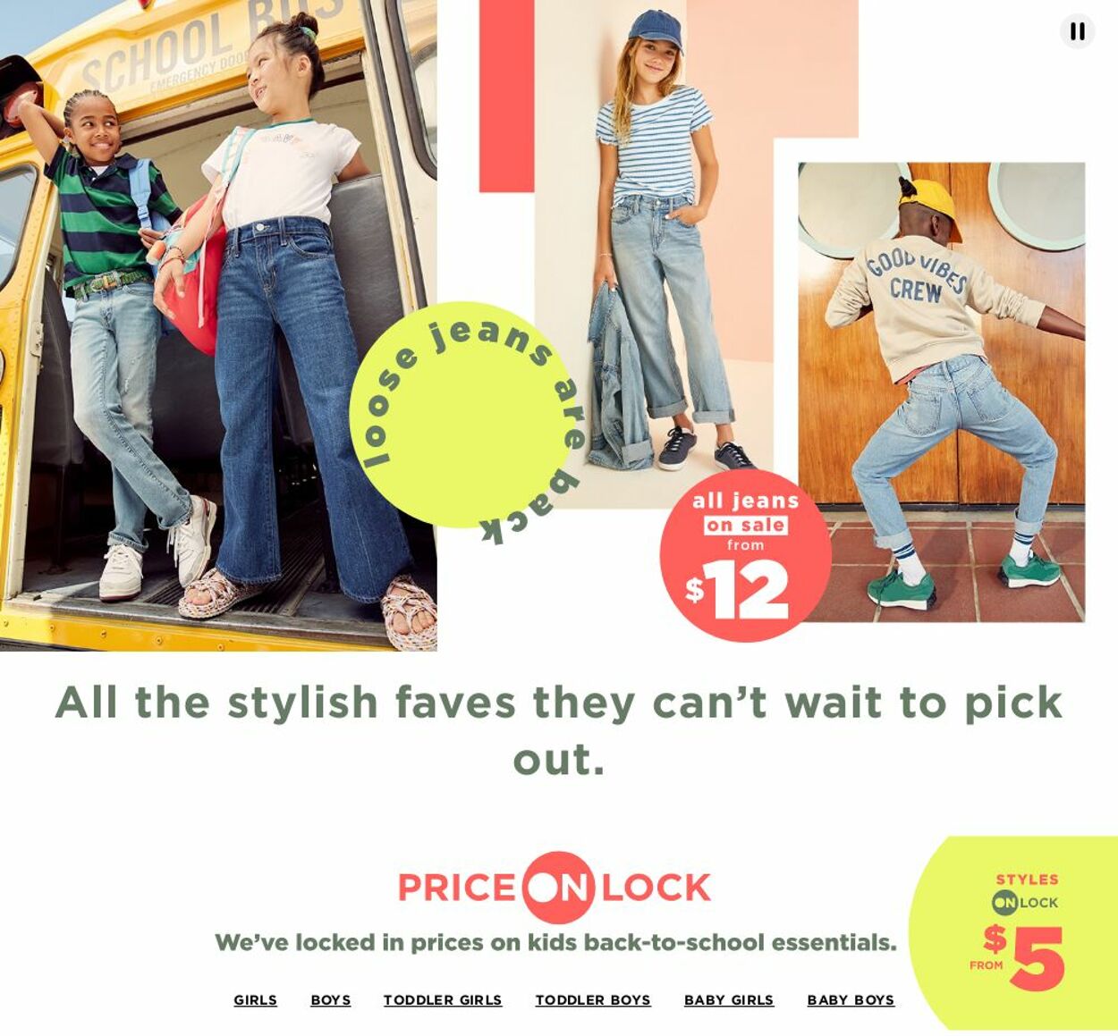 Weekly ad Old Navy 08/02/2022 - 08/17/2022