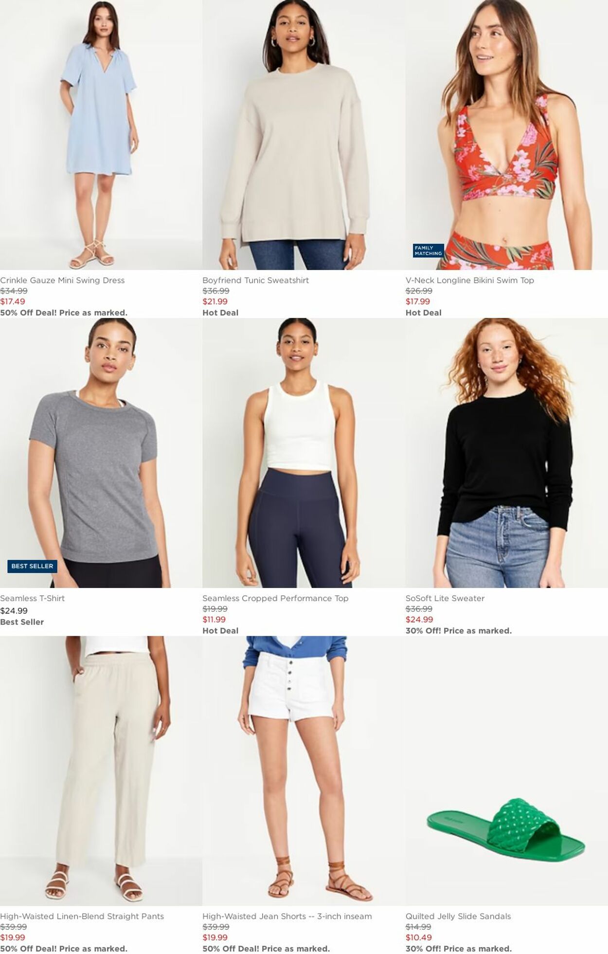 Weekly ad Old Navy 04/01/2024 - 04/30/2024