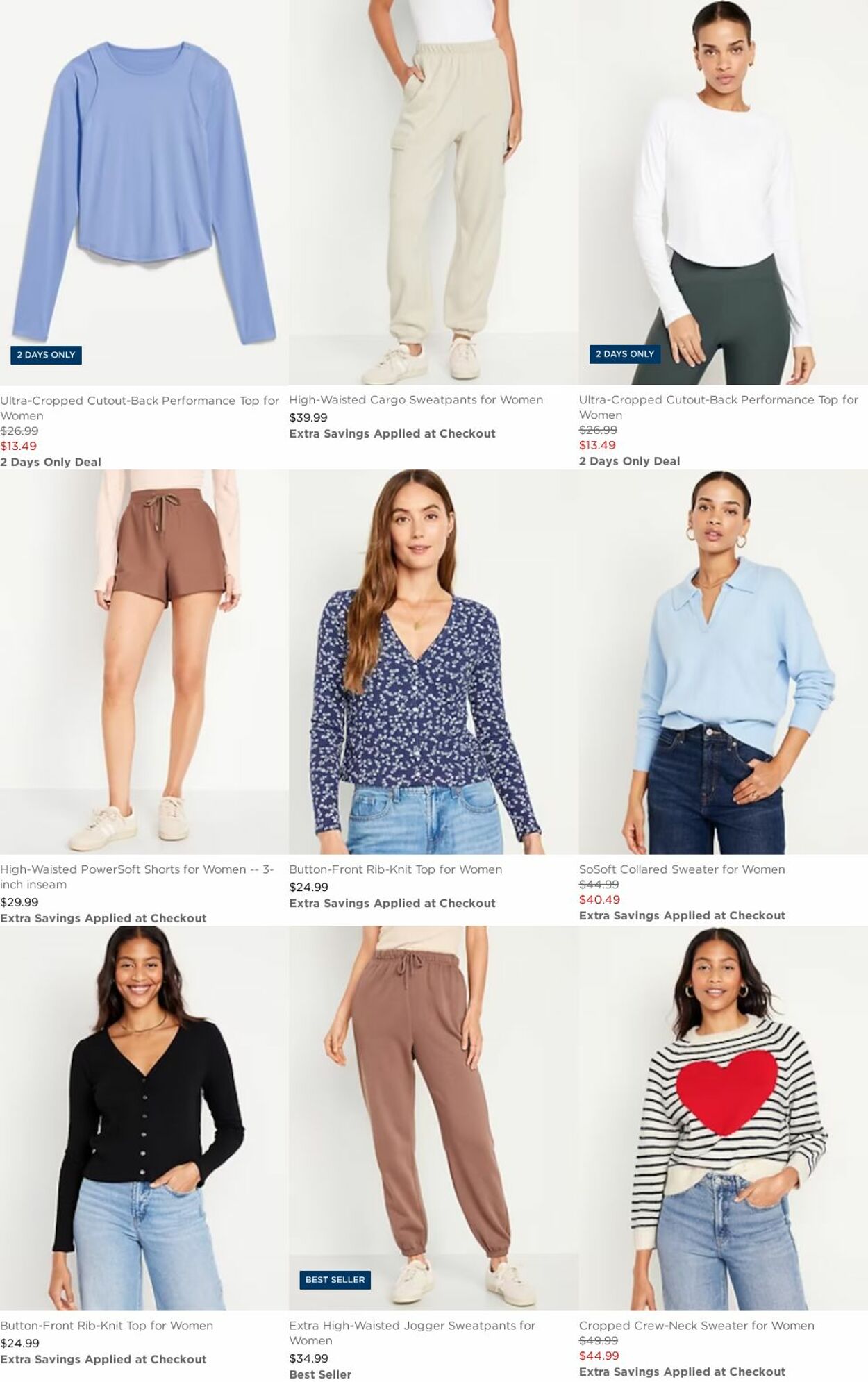 Weekly ad Old Navy 01/01/2024 - 01/31/2024