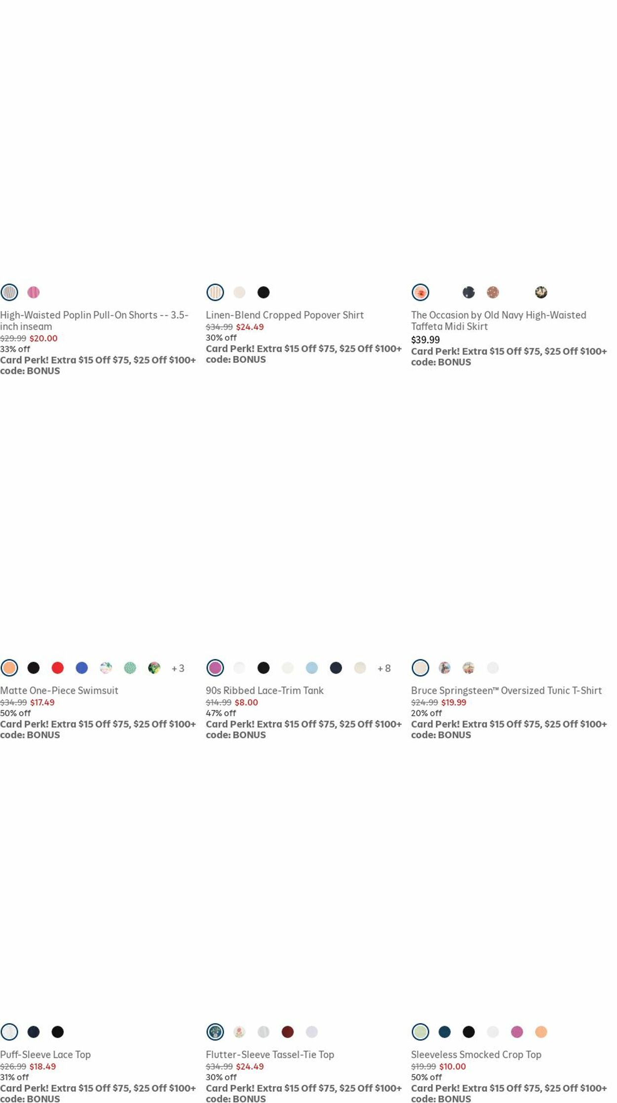 Weekly ad Old Navy 06/01/2025 - 06/30/2025