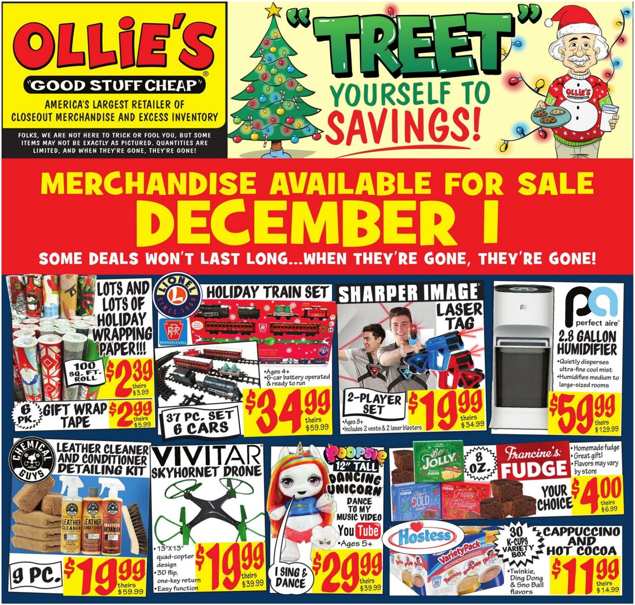 Weekly ad Ollie's 12/01/2022-12/07/2022