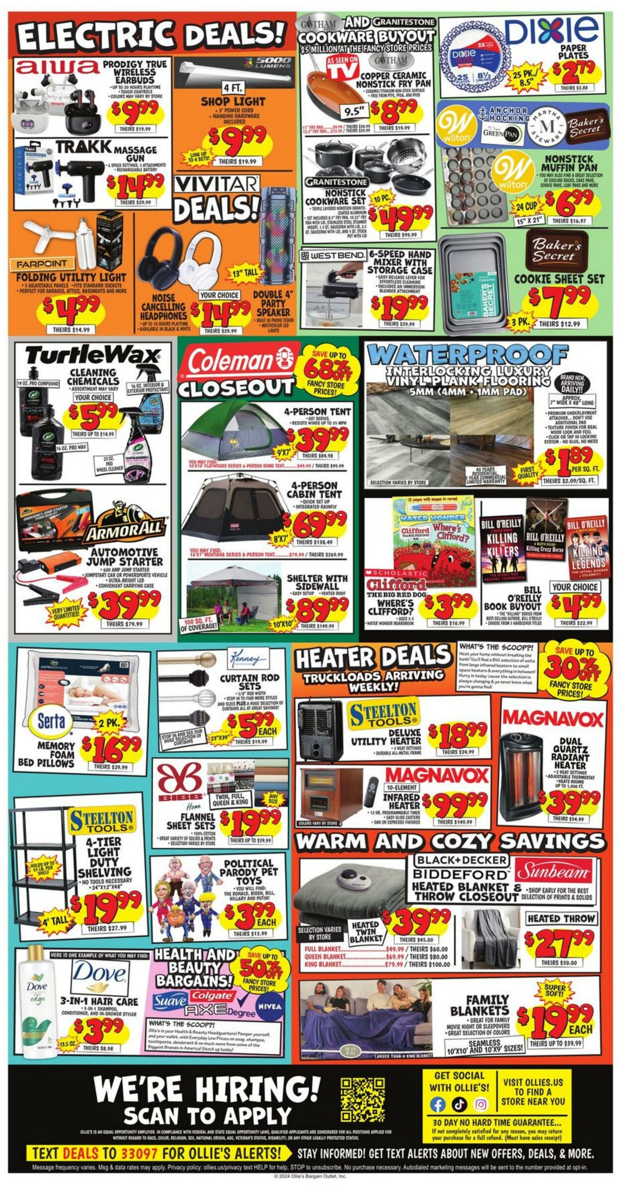 Weekly ad Ollie's 09/26/2024 - 10/02/2024