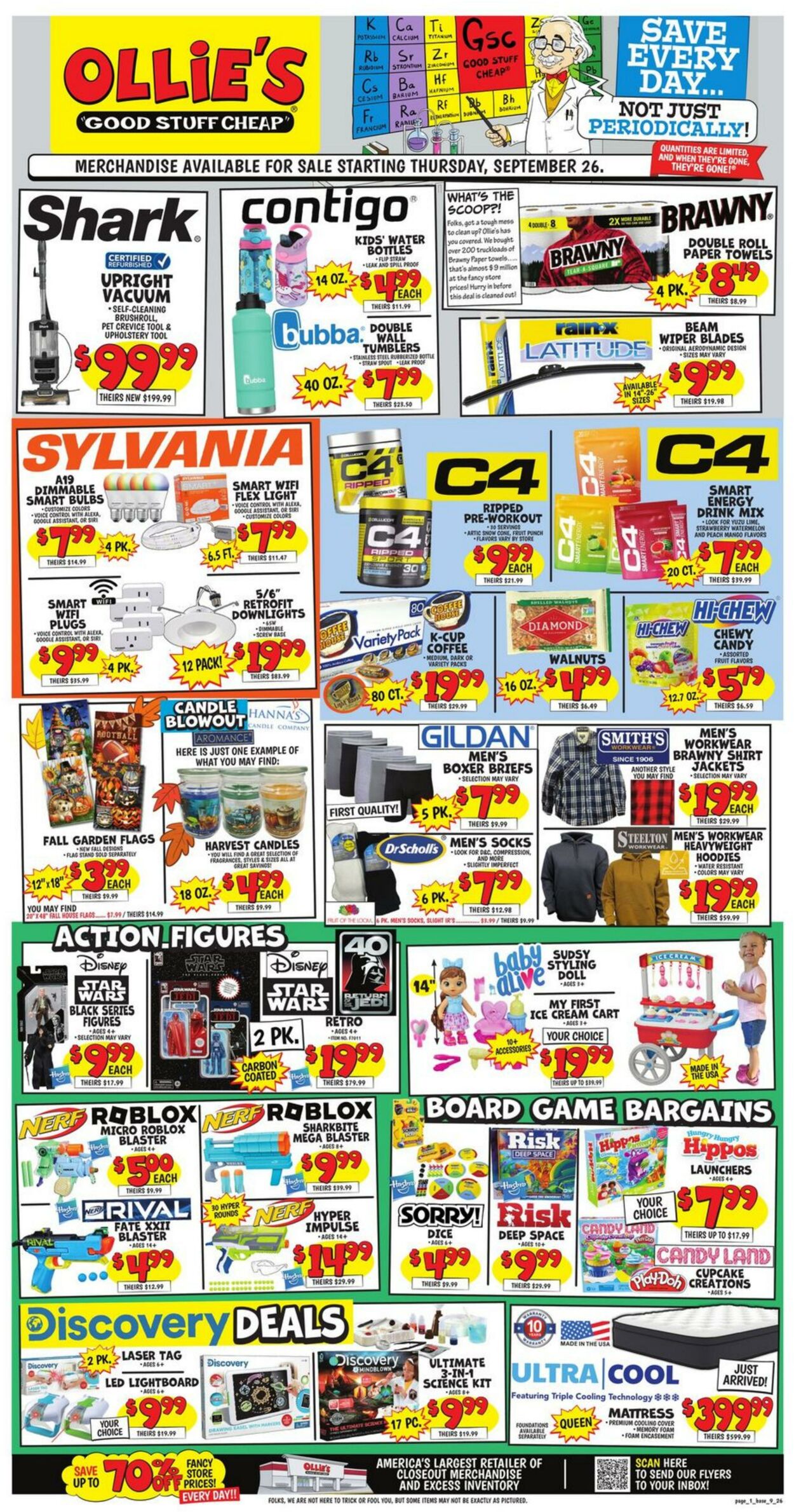 Weekly ad Ollie's 09/26/2024 - 10/02/2024