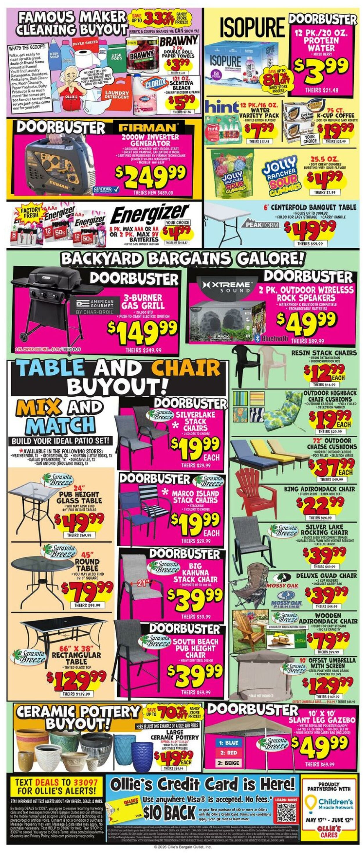 Weekly ad Ollie's 05/20/2026 - 05/27/2026