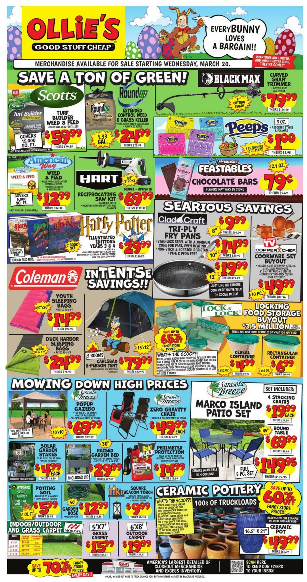 Weekly ad Ollie's 03/20/2024 - 03/27/2024