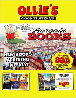 Weekly ad Ollie's 06/22/2023 - 06/27/2023