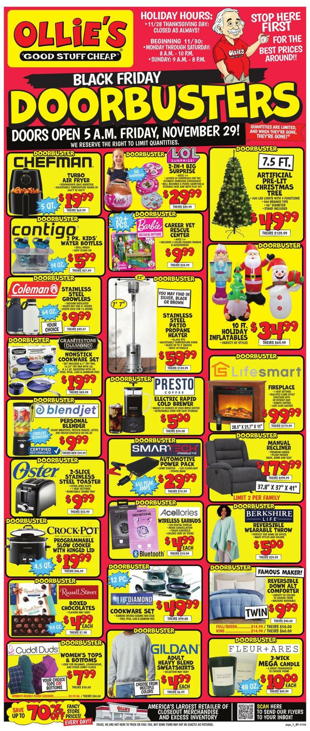 Weekly ad Ollie's 11/29/2024 - 12/04/2024