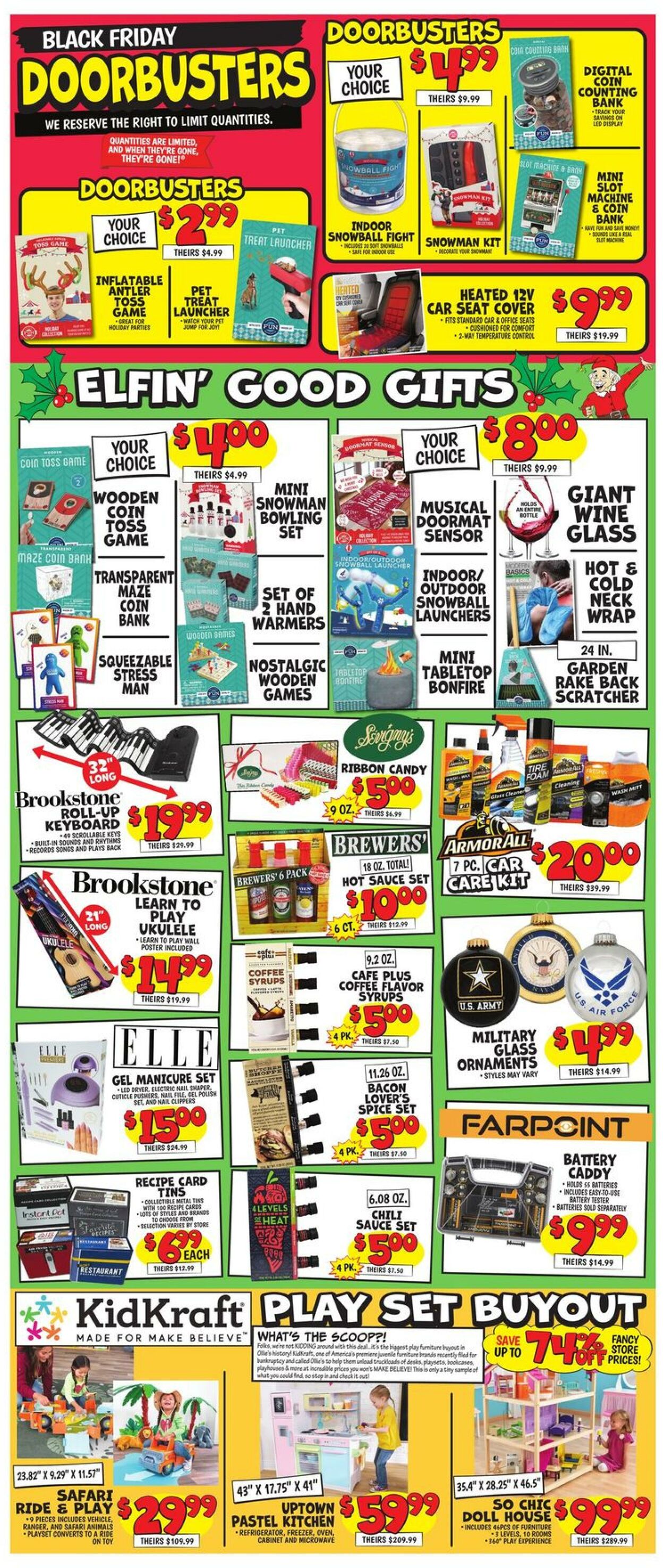 Weekly ad Ollie's 11/29/2024 - 12/04/2024