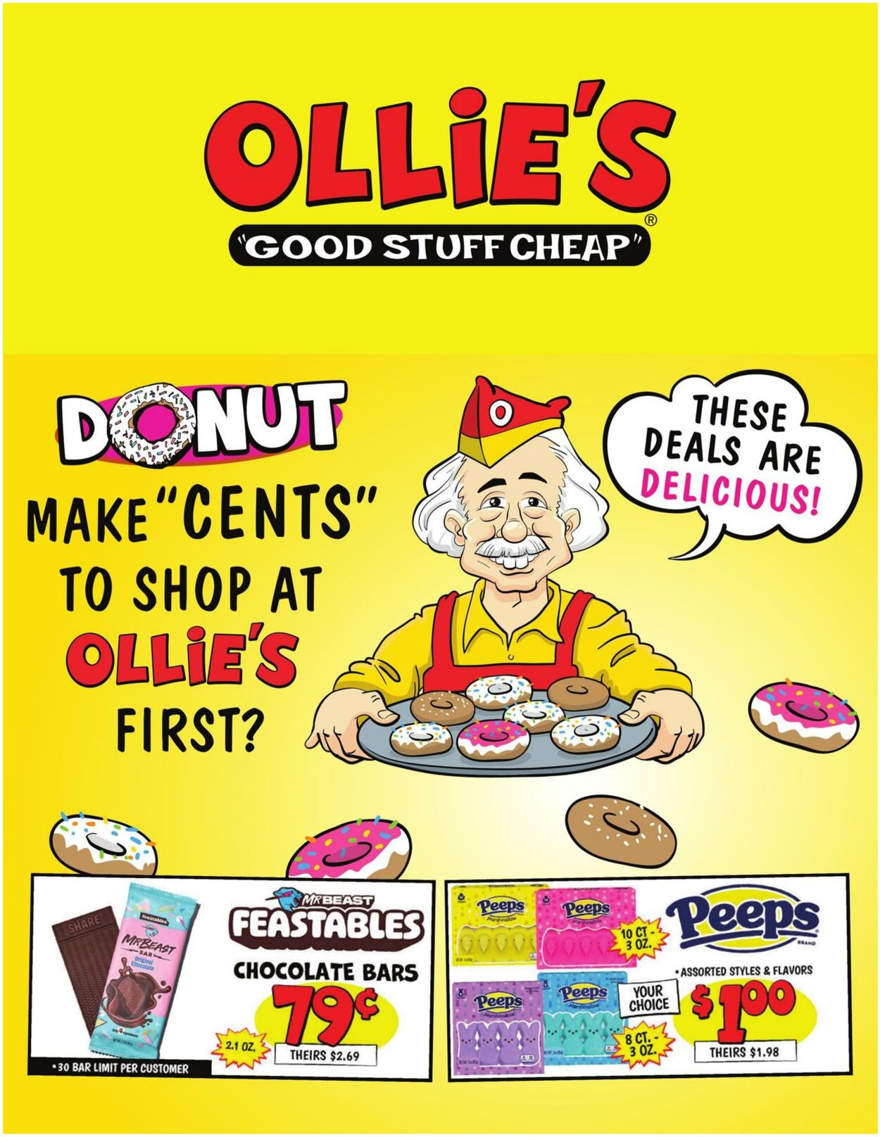 Weekly ad Ollie's 03/07/2024 - 03/12/2024