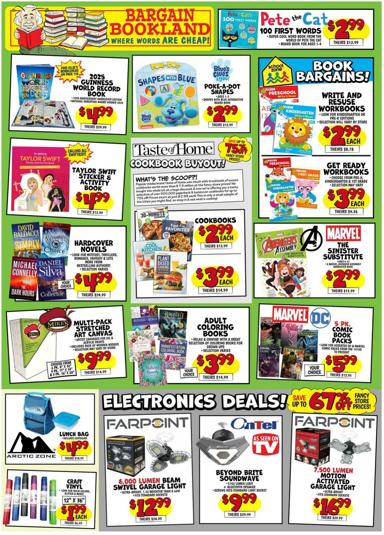 Weekly ad Ollie's 07/28/2025 - 08/02/2025