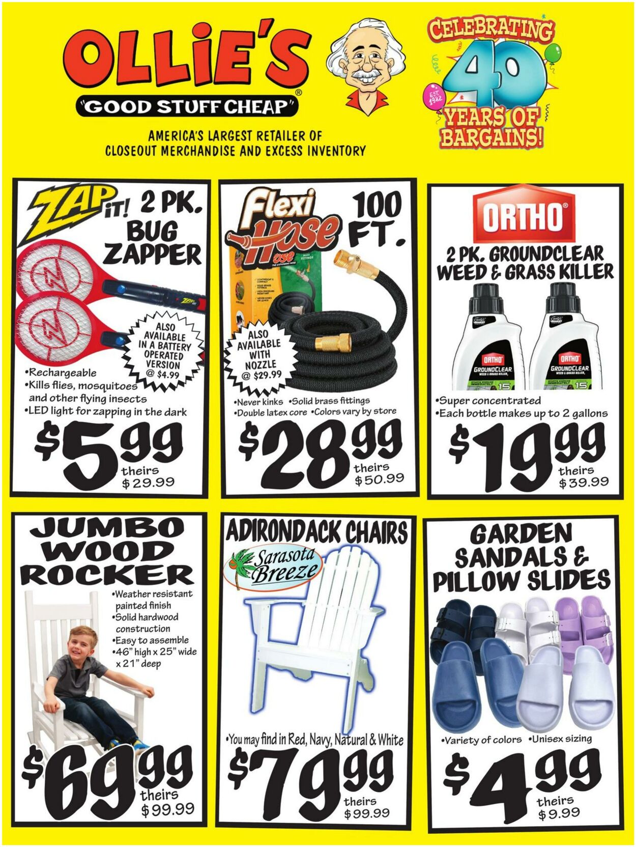 Weekly ad Ollie's 06/17/2022 - 06/20/2022