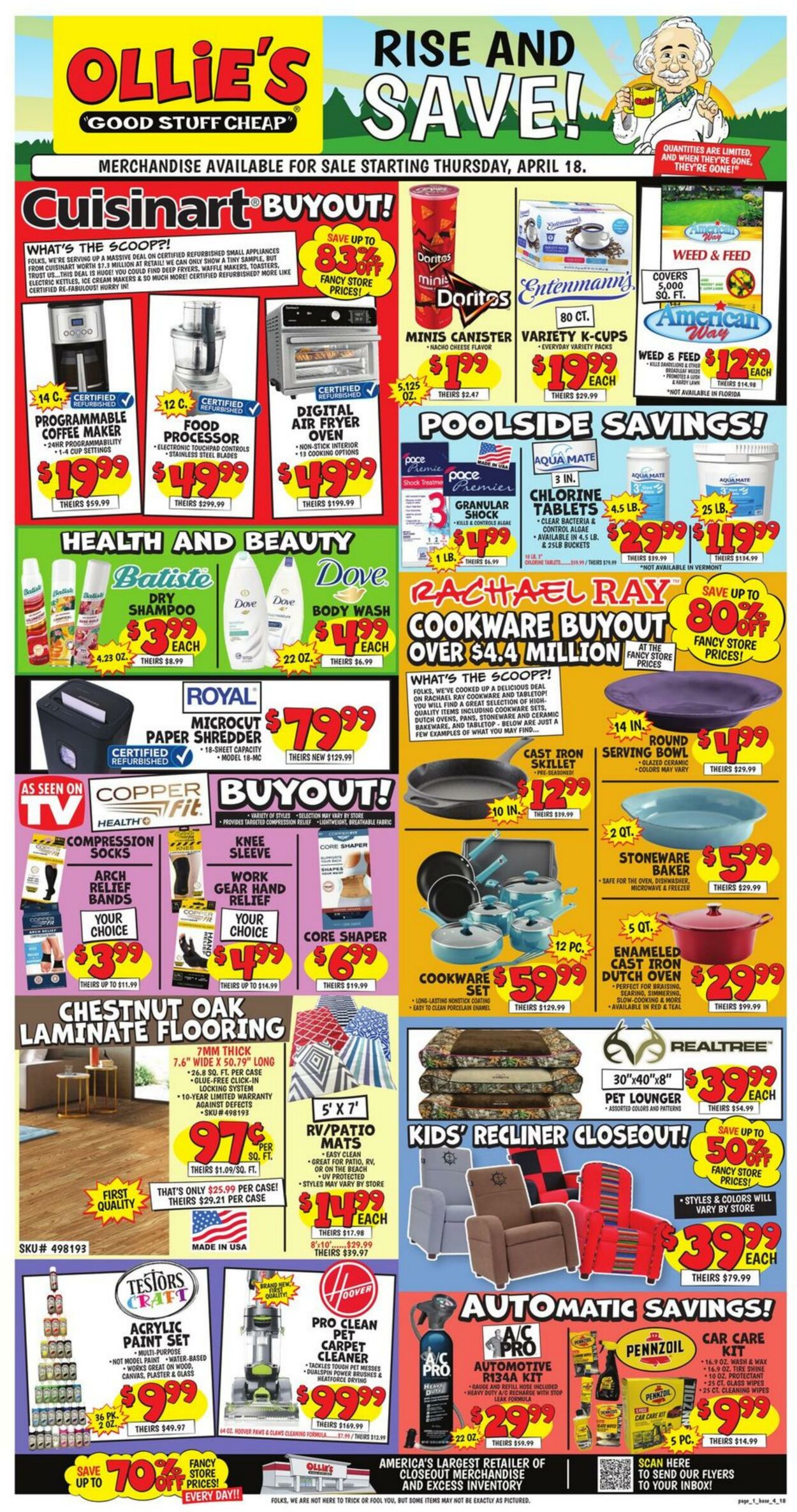 Weekly ad Ollie's 04/18/2024 - 04/24/2024