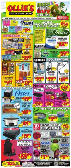Weekly ad Ollie's 07/03/2022 - 07/10/2022