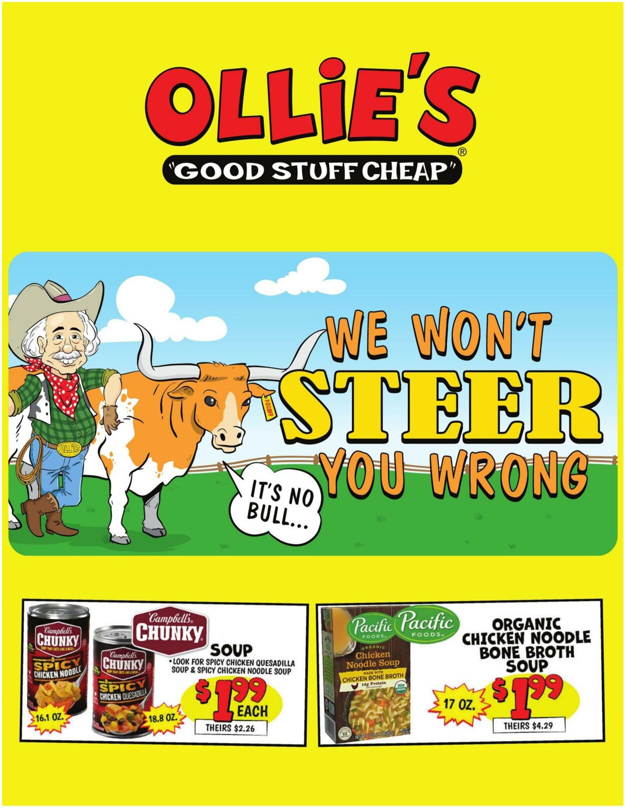 Weekly ad Ollie's 01/10/2025 - 01/15/2025